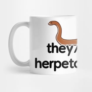 They/She Herpetologist - Snake Design Mug